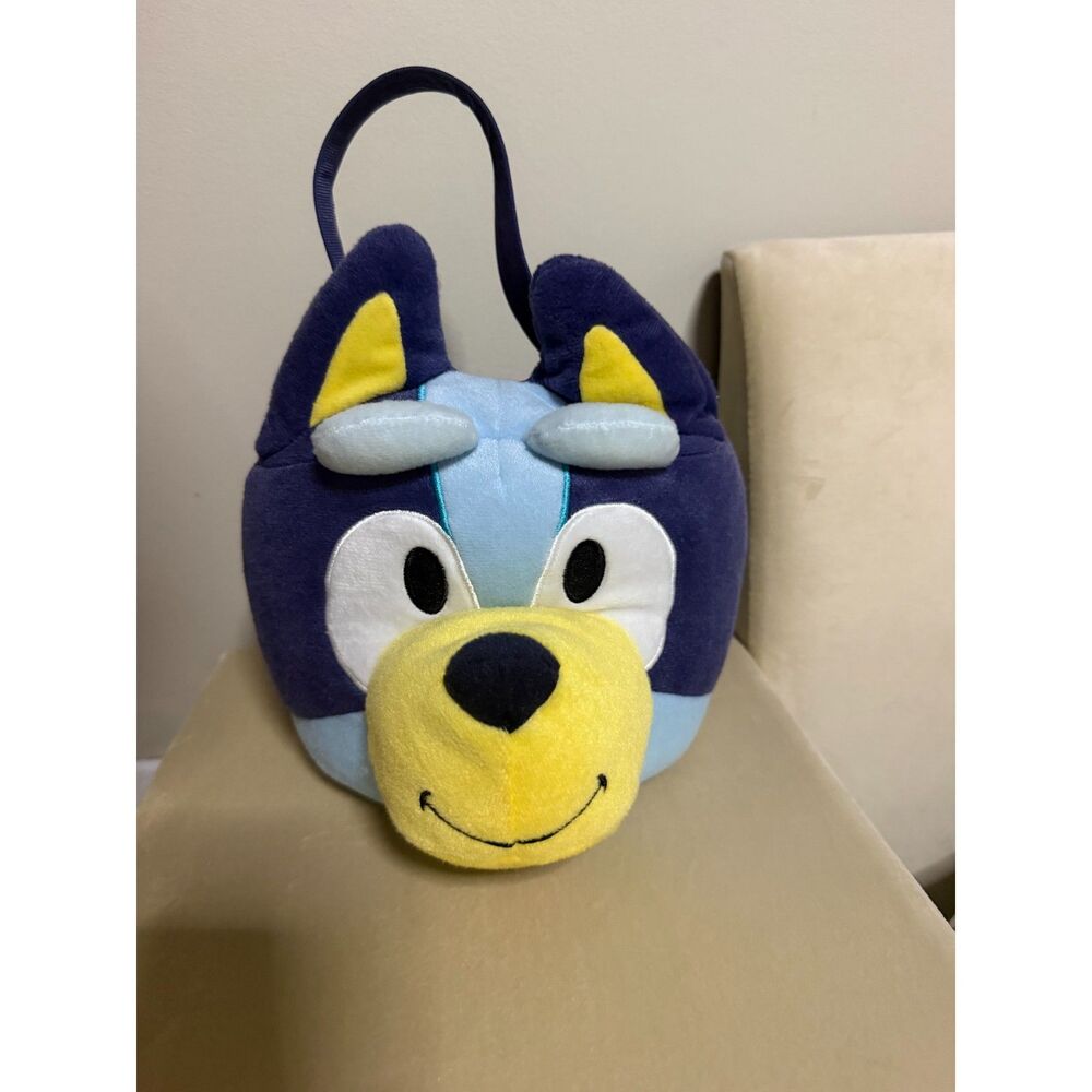 Bluey Plush Easter Basket Treat Bucket with Handle